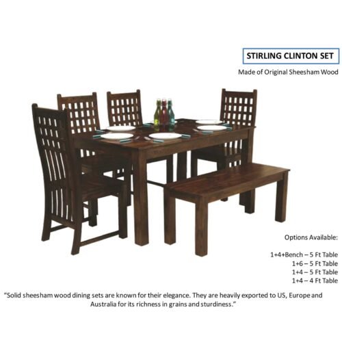 Cedar Slope Dining with Chairs
