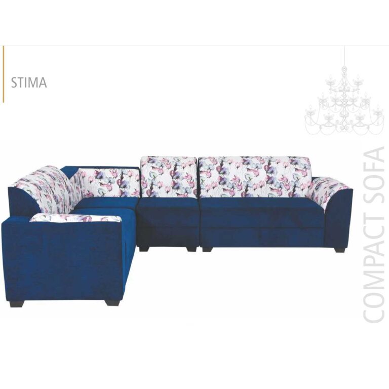 Costa Corner Sofa-Blue