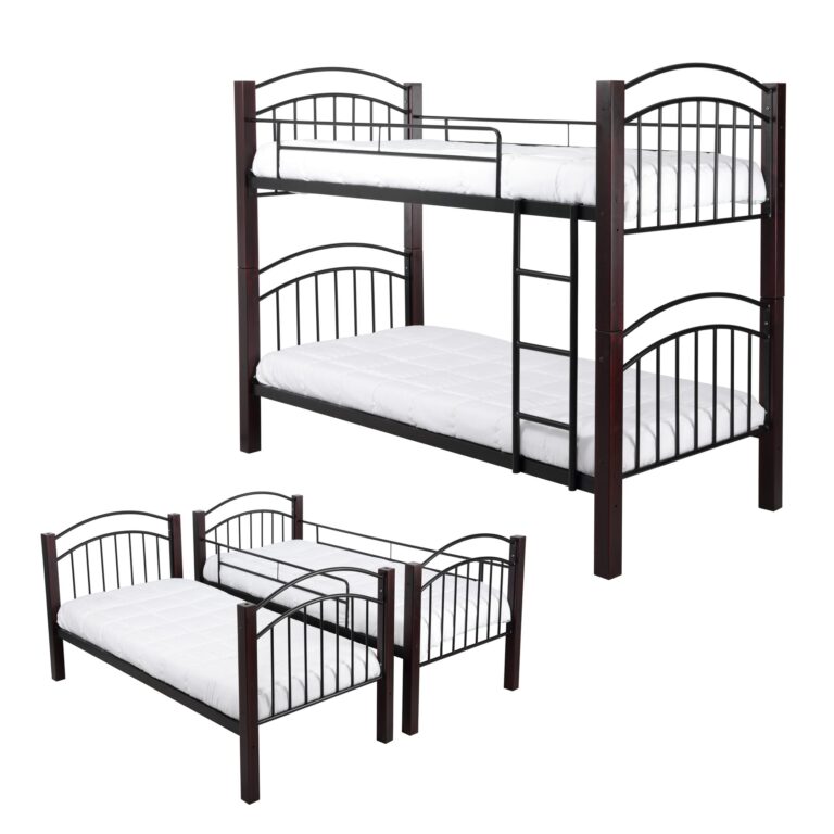 Sputnic Convertable Wooden Leg Bunk Bed