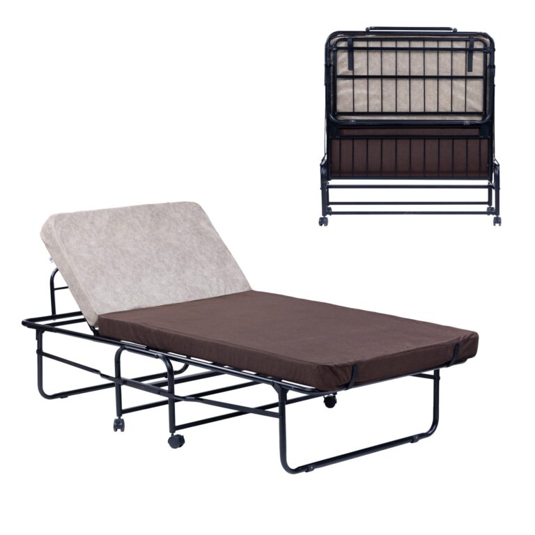 Alpha Recliner Folding Cot Single With Mattress